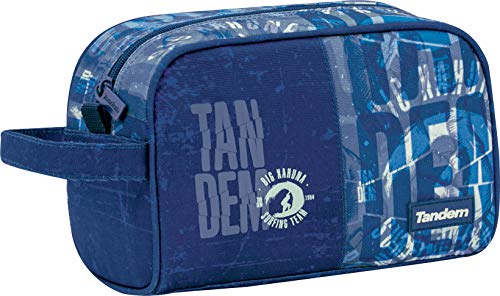 Neceser de Viaje Tandem Waves | Organizador de Equipaje de Mano Adaptable a Carro de Mochila, Neceser Viaje con Bolsillo de Gran Capacidad y Asa para Transporte - Medidas 25 x 15,5 x 11 cm