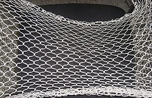 Negal Safety Net Cat Safety Net Balcon Protección Net Cerca Decorativa Cerca Net para Niños Color Blanco Deportes Protección De Campo Red Net Durable Barandilla Escaleras Red(Size:1 * 2m（3 * 7ft）)