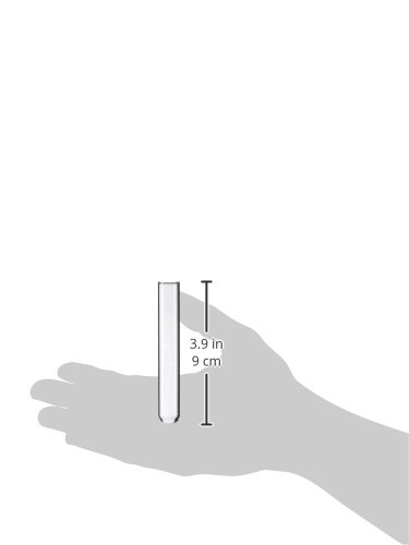 neoLab E-2413 - Tubos de ensayo de cristal AR, 15,25 mm de diámetro, 100 mm de largo (100 unidades)