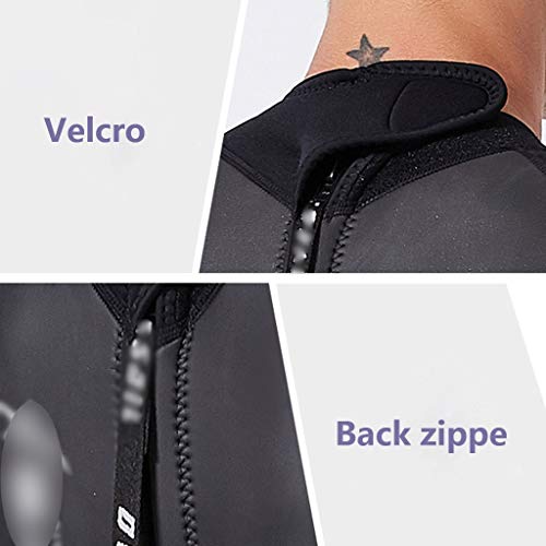 Neoprenos wetsuit Wetsuit Women Traje De Neopren Mujer Triathlon Wetsuit 3 Oprene Para Natación En Aguas Abiertas Pieza Sone De Mujer Para Bucear Buceo Natación, Surf ( Color : Black-A , Size : S )