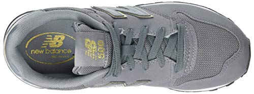 New Balance 500 Core, Zapatillas Mujer, Gris (Grey/Pink Gkg), 40 EU