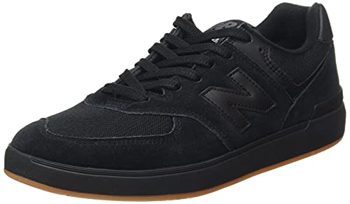 New Balance AM574V1, Zapatos de Skate Hombre, Negro, 37.5 EU