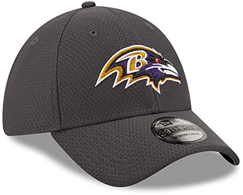 New Era Baltimore Ravens Hex Tech 39THIRTY Flex Fit - Gorra, color gris oscuro