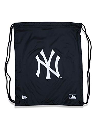 New Era MLB Gym Sack Neyyan Black Bolsa Y Mochila, Unisex Adulto, Talla Única