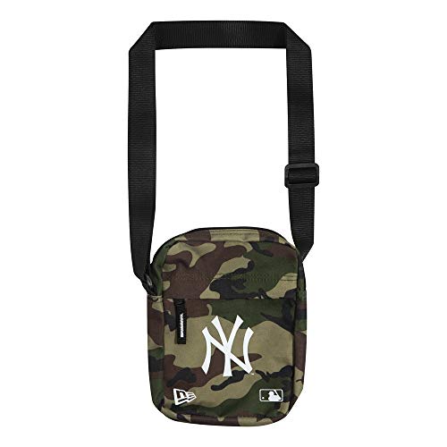 New Era MLB Side Bag NEYYAN WDC Bolsa, Adultos Unisex, Green Med (Verde), Talla Única