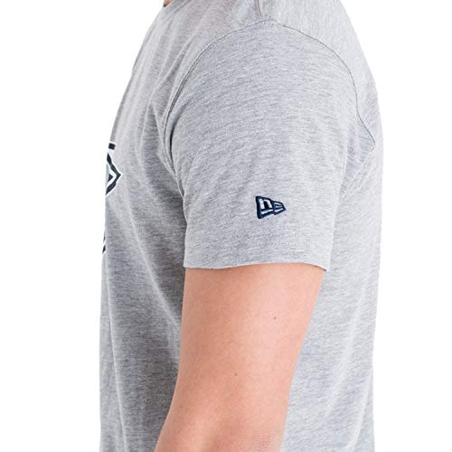 New Era Ne96196Fa14 Team Logo Dalcow Hgr Camiseta, Hombre, Gris, M