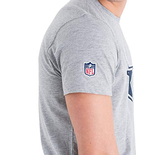 New Era Ne96196Fa14 Team Logo Dalcow Hgr Camiseta, Hombre, Gris, M