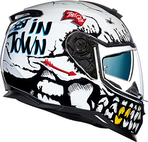 Nexx SX.100 BIG SHOT CASCO INTEGRAL BLANCO L