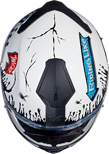 Nexx SX.100 BIG SHOT CASCO INTEGRAL BLANCO L