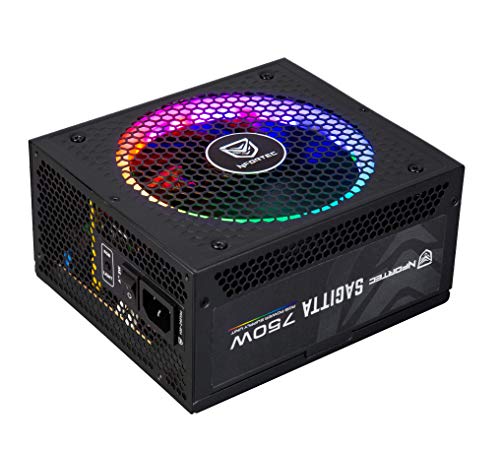 Nfortec Sagitta Fuente de alimentación 80 Plus Gold 650W Full Modular con Retroiluminación RGB en Diferentes Efectos y Colores