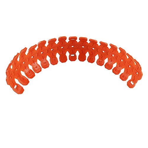 NICECNC Naranja Tubo de silenciador de Escape Protector de Cubierta de Escudo térmico Compatible con KTM SX XC XCW XC-W TPI XC-W Six Days XC-W TPI Six Days 125 250 300 Beta X-Trainer 300 YZ125 250