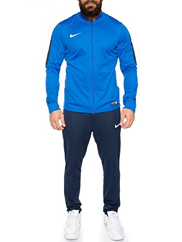 Nike Academy16 Knt Tracksuit 2, Chándal Para Hombre, Azul / Negro / Blanco (Royal Blue/Obsidian/Obsidian/White), L