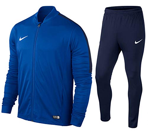 Nike Academy16 Knt Tracksuit 2, Chándal Para Hombre, Azul / Negro / Blanco (Royal Blue/Obsidian/Obsidian/White), L