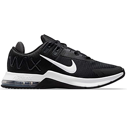 Nike Air MAX Alpha Trainer 4, Zapatillas Deportivas Hombre, Black White Antracita, 44 EU