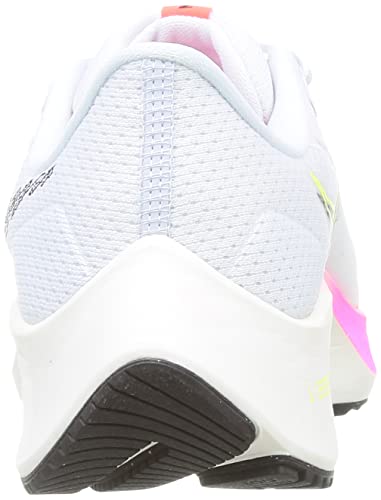 Nike Air Zoom Pegasus 38 T, Zapatillas para Correr Mujer, White/Black-Football Grey-Pink, 38.5 EU
