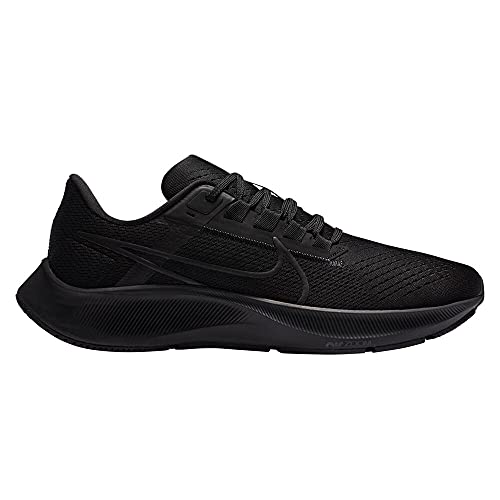 Nike Air Zoom Pegasus 38, Zapatillas para Correr Hombre, Black Black Black Anthracite Volt, 43 EU