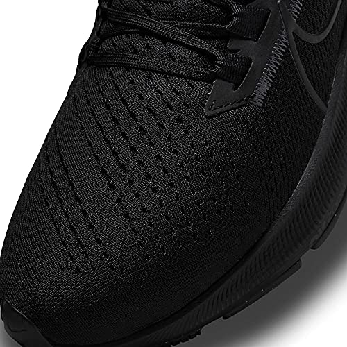 Nike Air Zoom Pegasus 38, Zapatillas para Correr Hombre, Black Black Black Anthracite Volt, 43 EU