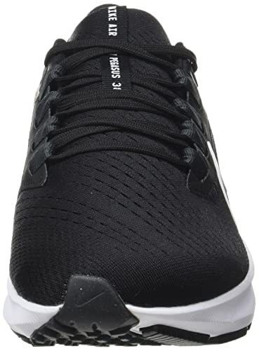 Nike Air Zoom Pegasus 38, Zapatos para Correr Mujer, Black/White-Anthracite-Volt, 41 EU