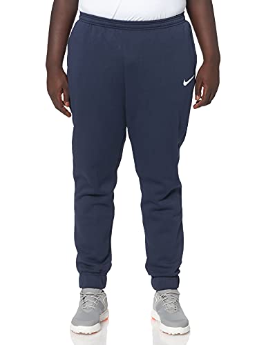 NIKE CW6907 M NK FLC PARK20 Pant KP Pants Mens Obsidian/White/White L