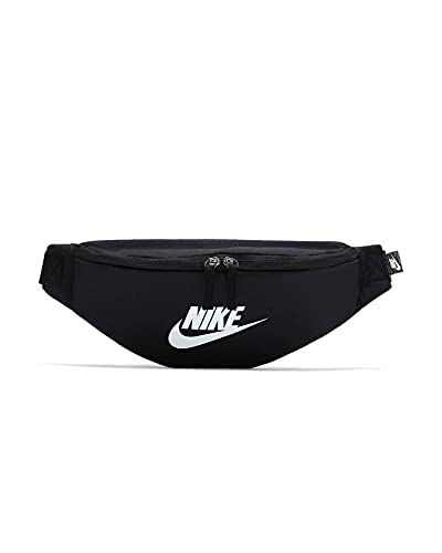 NIKE DB0490 NK HERITAGE WAISTPACK - FA21 Gym Bag unisex-adult black/black/white 1SIZE