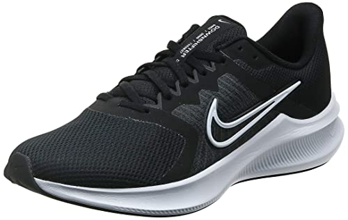 Nike Downshifter 11, Zapatillas para Correr Hombre, Black/White-Dk Smoke Grey, 46 EU