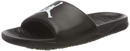 Nike Jordan Break Slide, Zapatilla de Correr Hombre, Negro/Blanco, 41 EU