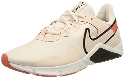 Nike Legend Essential 2, Zapatillas Deportivas Mujer, Light Soft Pink Black Magic Ember, 39 EU