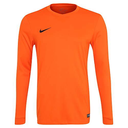 Nike LS Park Vi JSY Camiseta de Manga Larga, Hombre, Naranja (Safety Orange/Black), 2XL