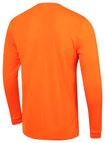 Nike LS Park Vi JSY Camiseta de Manga Larga, Hombre, Naranja (Safety Orange/Black), 2XL