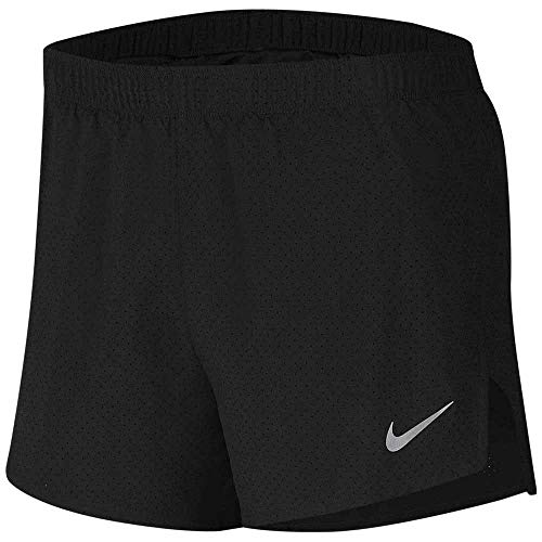 NIKE M NK DF Fast 4IN Short Shorts, Black/Reflective silv, Mens