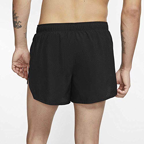 NIKE M NK DF Fast 4IN Short Shorts, Black/Reflective silv, Mens