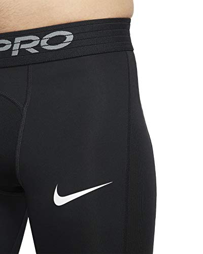 NIKE M NP Tght Sport Trousers, Hombre, Black/(White), M