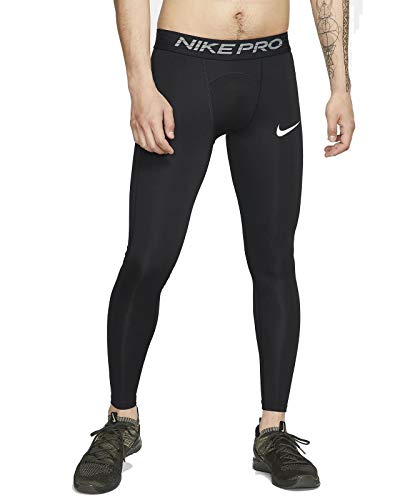 NIKE M NP Tght Sport Trousers, Hombre, Black/(White), M