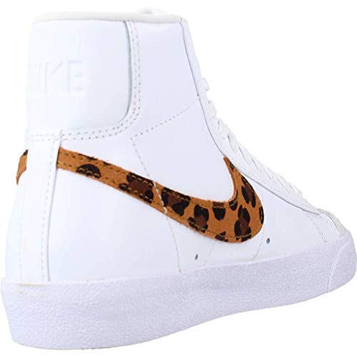 Nike - Nike Woman Blazer Mid '77 Leopard DA8736 101 - DA8736 101 - EU 39 - US 8 - UK 5.5 - CM 25, Bianco