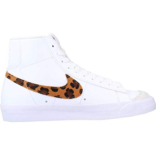 Nike - Nike Woman Blazer Mid '77 Leopard DA8736 101 - DA8736 101 - EU 39 - US 8 - UK 5.5 - CM 25, Bianco