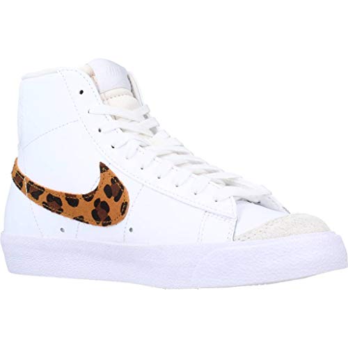 Nike - Nike Woman Blazer Mid '77 Leopard DA8736 101 - DA8736 101 - EU 39 - US 8 - UK 5.5 - CM 25, Bianco