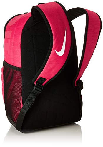 NIKE Nk Brsla M Bkpk, Mochila Unisex Adultos, Rosa (Rush Pink/Black/Whit), 15x24x45 cm (W x H x L)