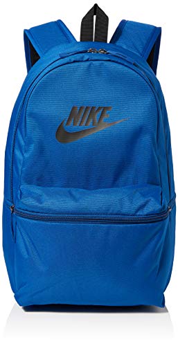 NIKE Nk Heritage Bkpk, Mochila Unisex Adultos, Multicolor (Gym Blue/Black/Black), 15x24x45 cm (W x H x L)