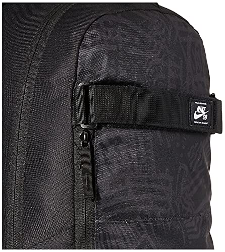 NIKE Nk SB Crths Bkpk-AOP Fa20 Sports Backpack, Hombre, Black/Black/(White), MISC
