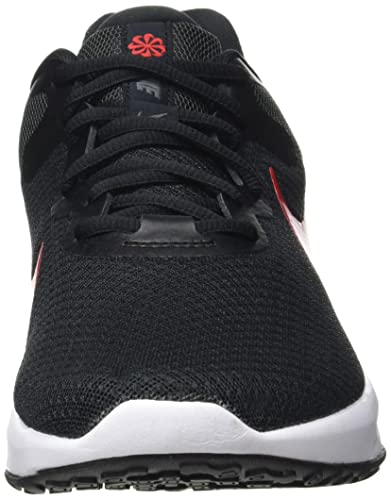 Nike Revolution 6, Road Running Shoe Hombre, Black/University Red-Anthracite, 44 EU