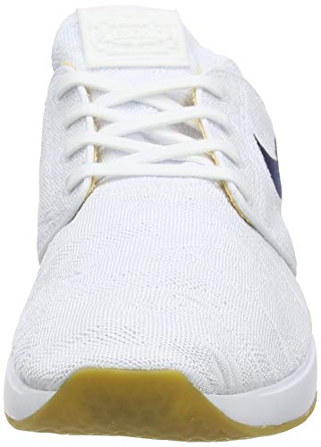 Nike SB Air MAX Janoski 2, Zapatillas Hombre, White/Obsidian/Celestial Gold/Gum Lt Brown, 38.5 EU