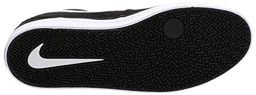 Nike SB Check Solar Cnvs, Zapatillas de Deporte Hombre, Negro (Black/White), 43 EU