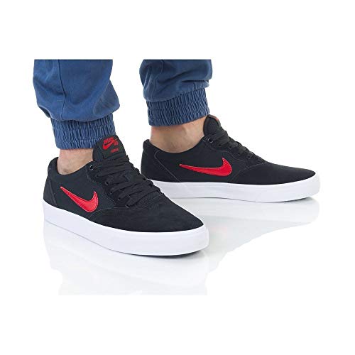 Nike SB Chron SLR, Sneaker Unisex Adulto, Negro/University Red, 40 EU