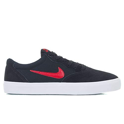 Nike SB Chron SLR, Sneaker Unisex Adulto, Negro/University Red, 40 EU