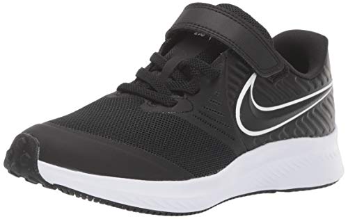 Nike Star Runner 2 (TDV), Zapatillas de Gimnasia Unisex niños, Negro (Black/White/Black/Volt 001), 17 EU