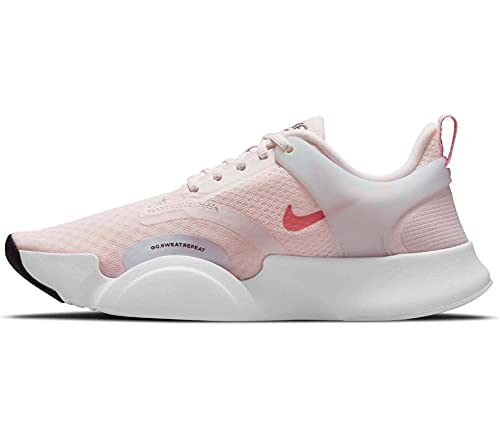 Nike Superrep Go 2, Zapatillas Deportivas Mujer, Light Soft Pink/Magic Ember-Ca, 40.5 EU