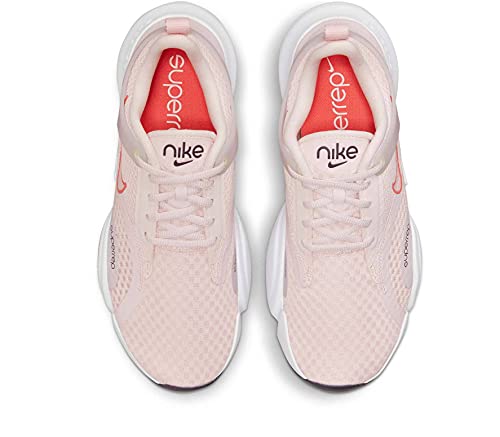 Nike Superrep Go 2, Zapatillas Deportivas Mujer, Light Soft Pink/Magic Ember-Ca, 40.5 EU