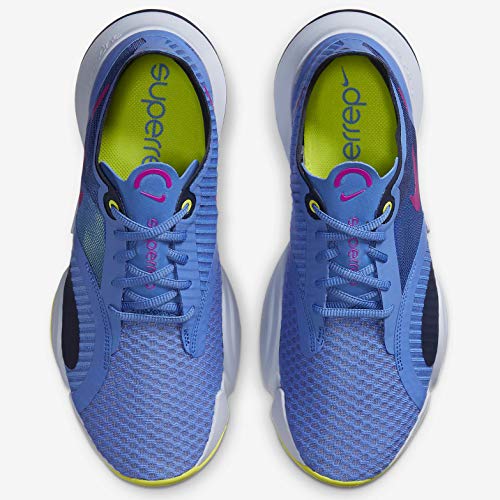 Nike Superrep Go - Zapato de entrenamiento para mujer Cj0860-500, azul (Zafiro / ciruela roja, azul ennegrecido.), 39 EU
