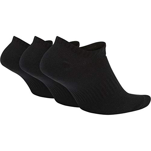 Nike SX7678 - Calcetines para zapatillas deportivas (9 pares), color blanco, gris y negro 9 pares de color negro. 34/38 EU