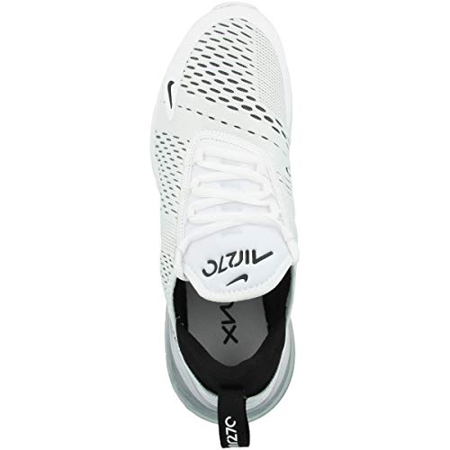 Nike W Air MAX 270, Zapatillas de Running Mujer, Blanco White Black White 100, 40.5 EU